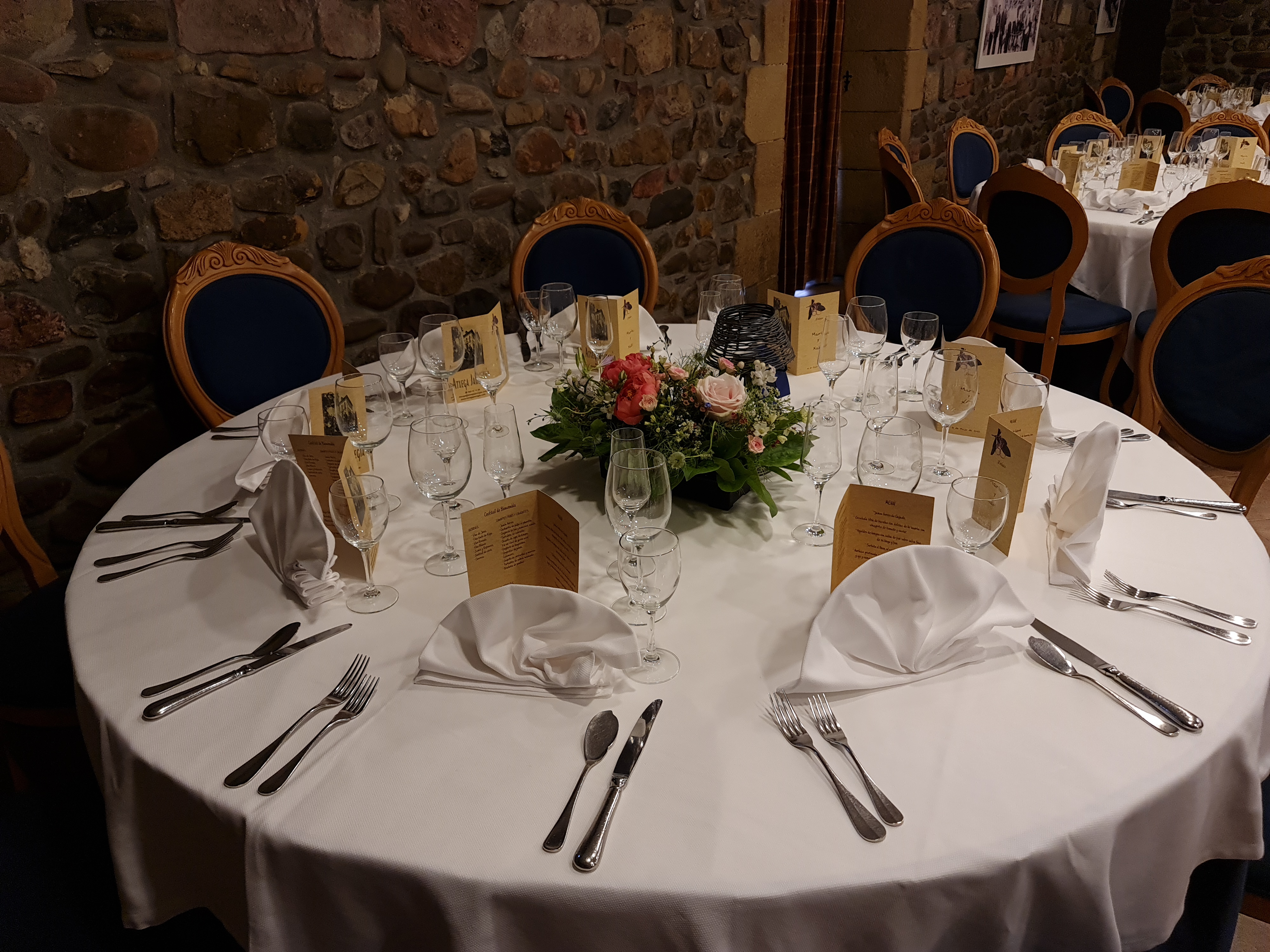 Celebracion de boda en restaurante Usurbil Gipuzkoa