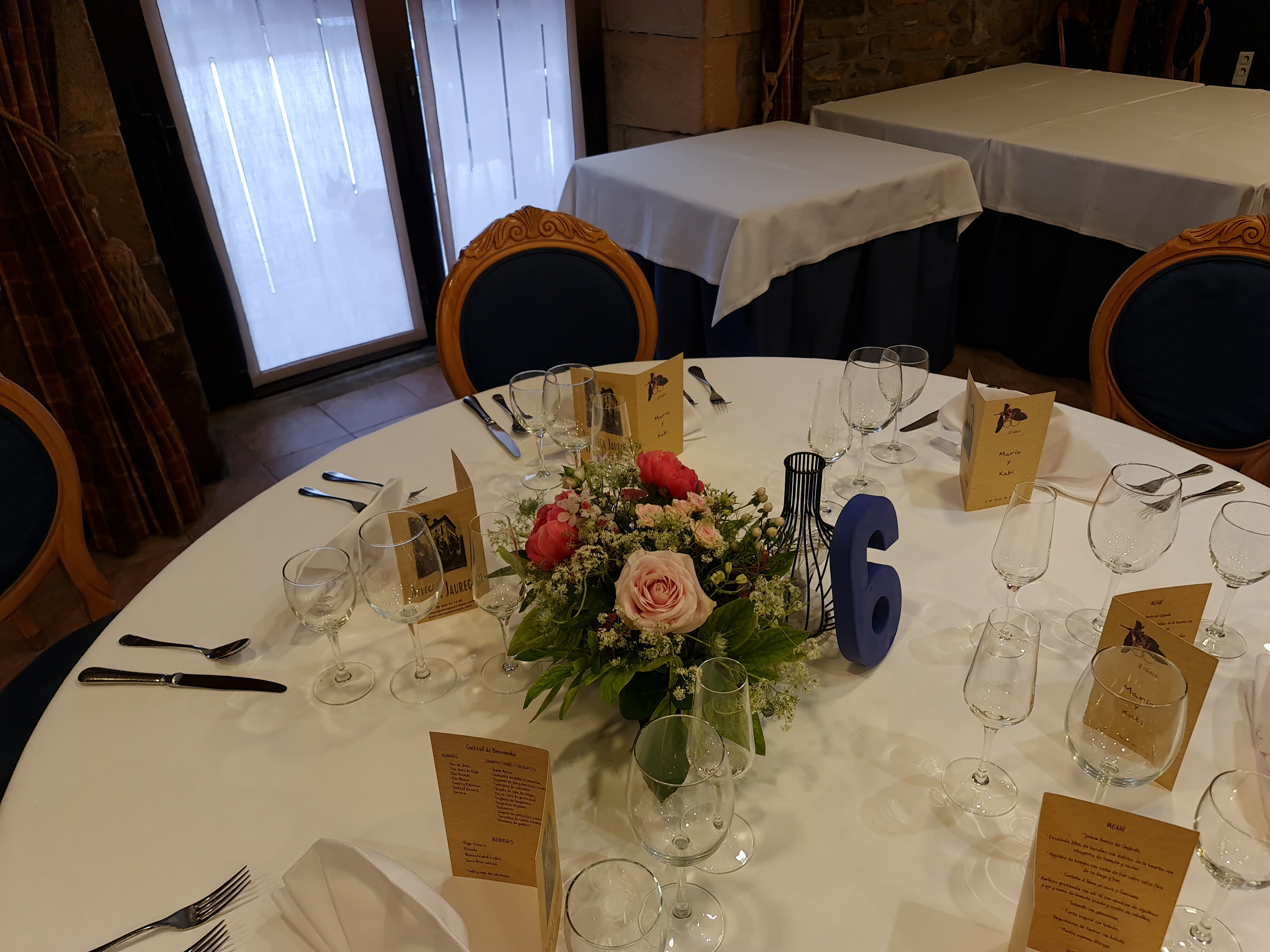 Salon de bodas Atxega Jauregia Usurbil cerca San Sebastian